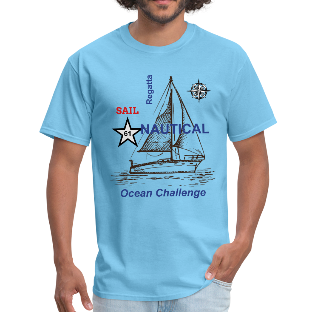 Sailing T-Shirt Funny Novelty Mens tee TShirt NAOB1 t shirts boat