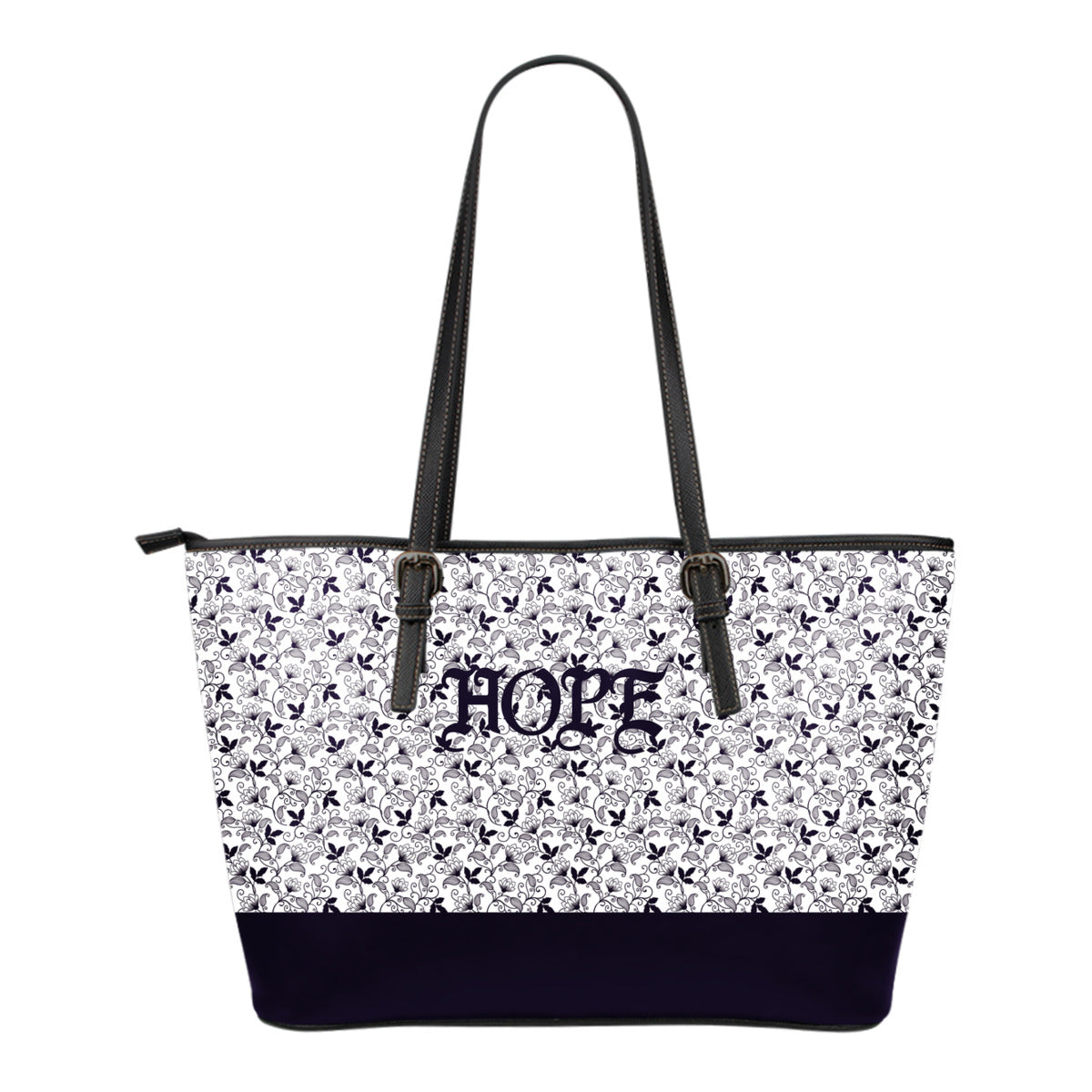 Hope --- Premium Leather Small Tote Bag