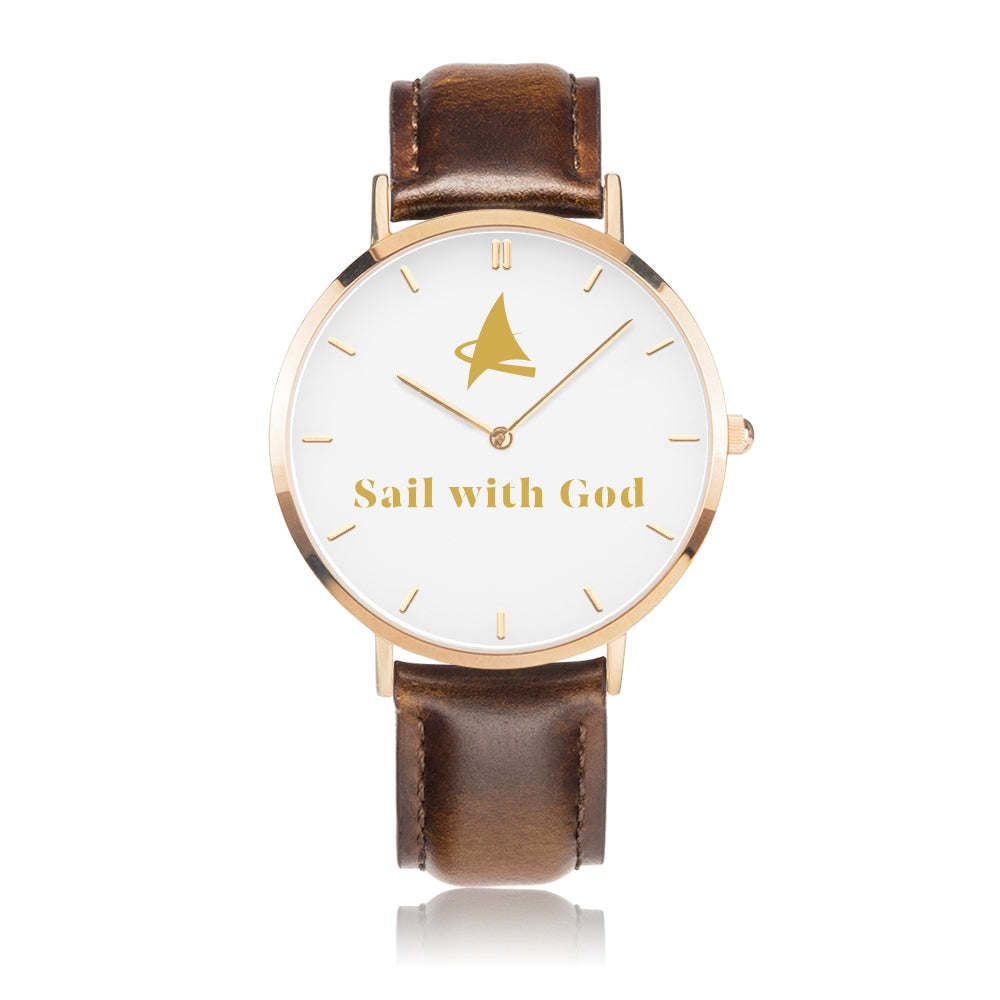 Ecclesiastes --- Sail with God (Brown, Stick Dial)