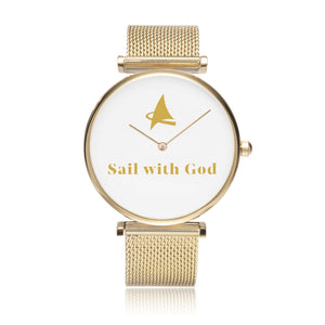 Lamentations --- Sail with God (Gold, Clear Dial)