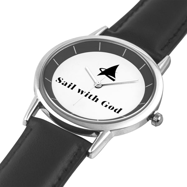 Hebrews --- Sail with God (Black, Stick Dial)