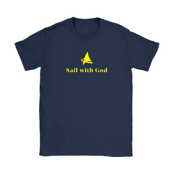 "Sail with God" Gildan T-Shirt