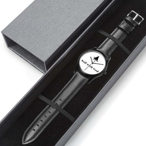 James ----- Sail with God (Black, Clear Dial)