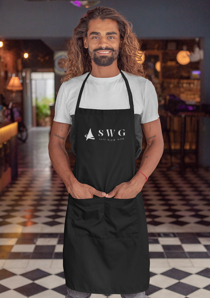 "SWG/Sail with God" Adjustable Apron (Multiple Colors)