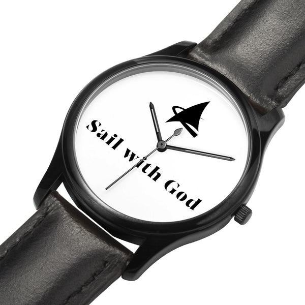 James ----- Sail with God (Black, Clear Dial)