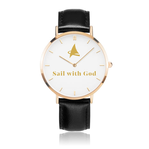 Ecclesiastes --- Sail with God (Black, Stick Dial)