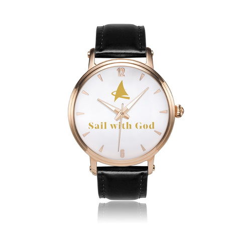 Genesis --- Sail with God (Black, Arabic/Stick Dial)