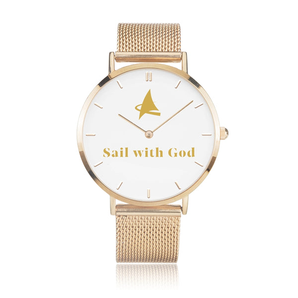 Jeremiah --- Sail with God (Rose-Gold, Stick Dial)