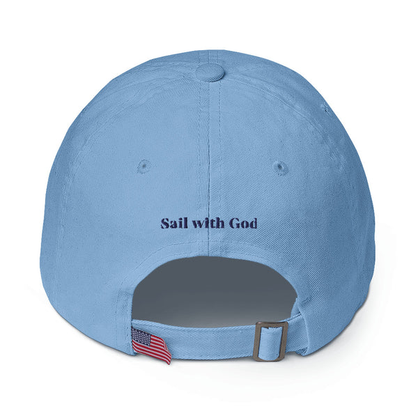 "Sail with God" Cap