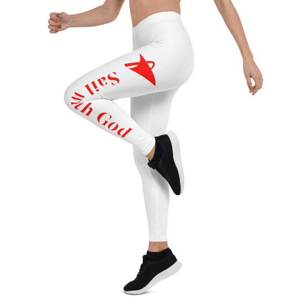 "Sail with God" Fashion Staple Leggings