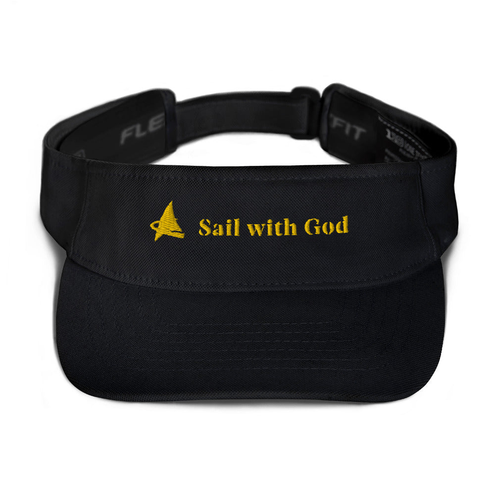 "Sail with God" Visor