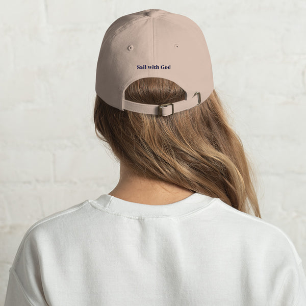 Low Profile "Sail with God" Cap