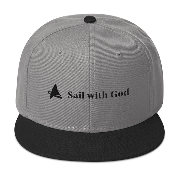 "Sail with God" Snapback Hat