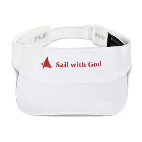 "Sail with God" Visor