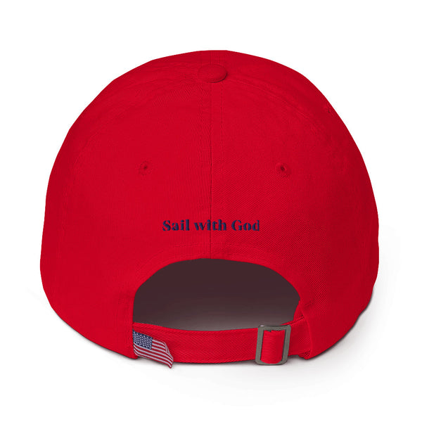 "Sail with God" Cap