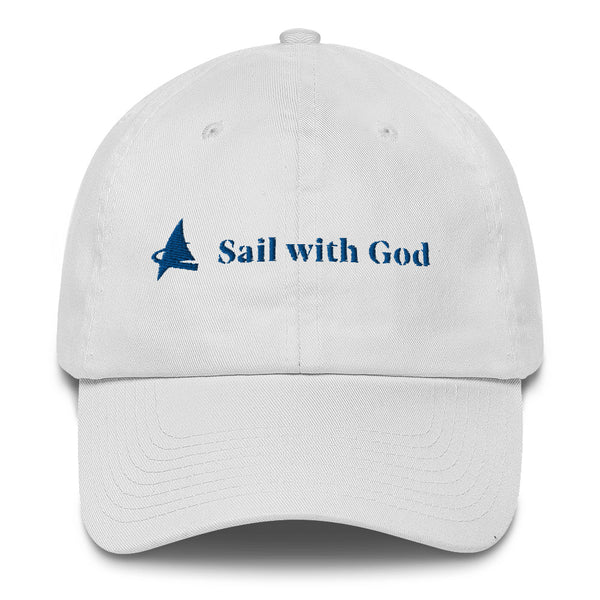 "Sail with God" Cap