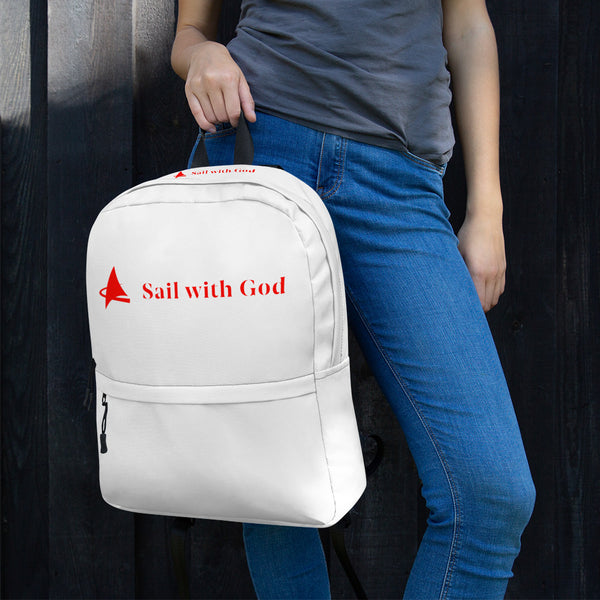 "Sail with God" Backpack