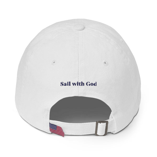 "Sail with God" Cap