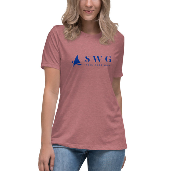 "SWG/Sail with God" Relaxed Fit T-Shirt