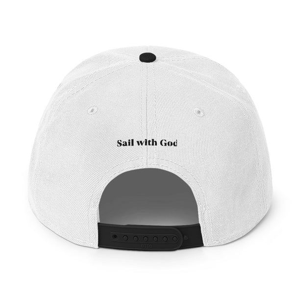 "Sail with God" Snapback Hat