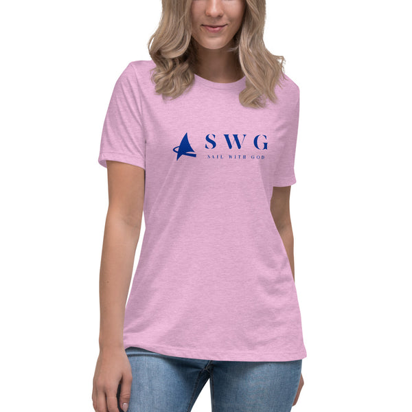 "SWG/Sail with God" Relaxed Fit T-Shirt