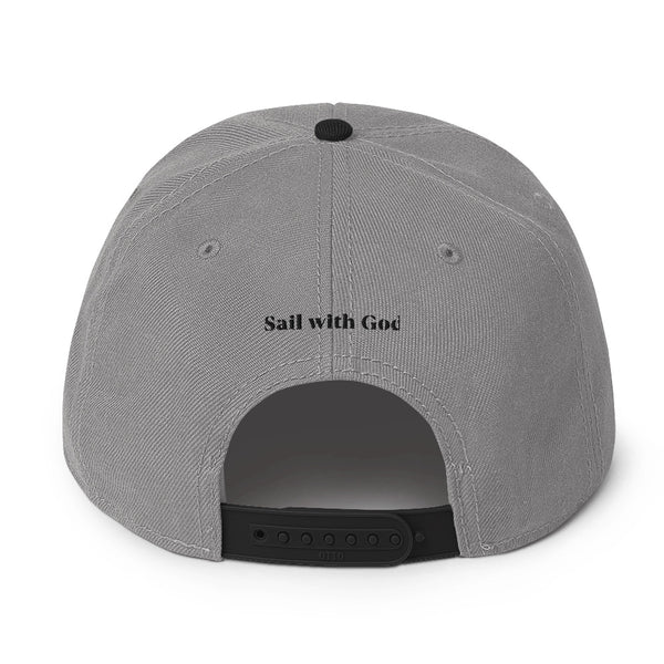 "Sail with God" Snapback Hat