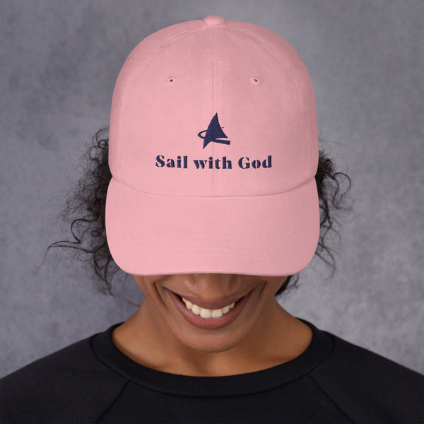 Low Profile "Sail with God" Cap