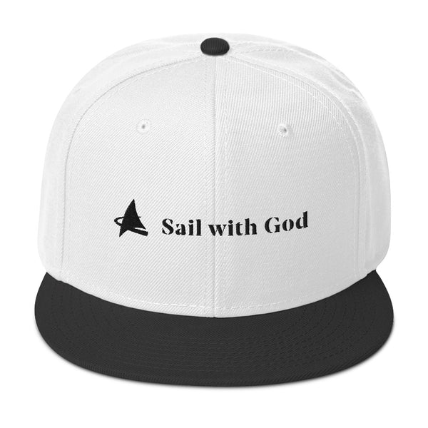 "Sail with God" Snapback Hat