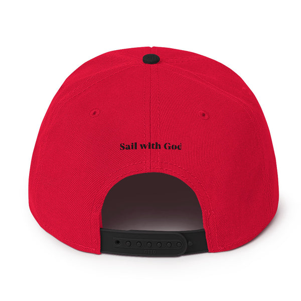 "Sail with God" Snapback Hat