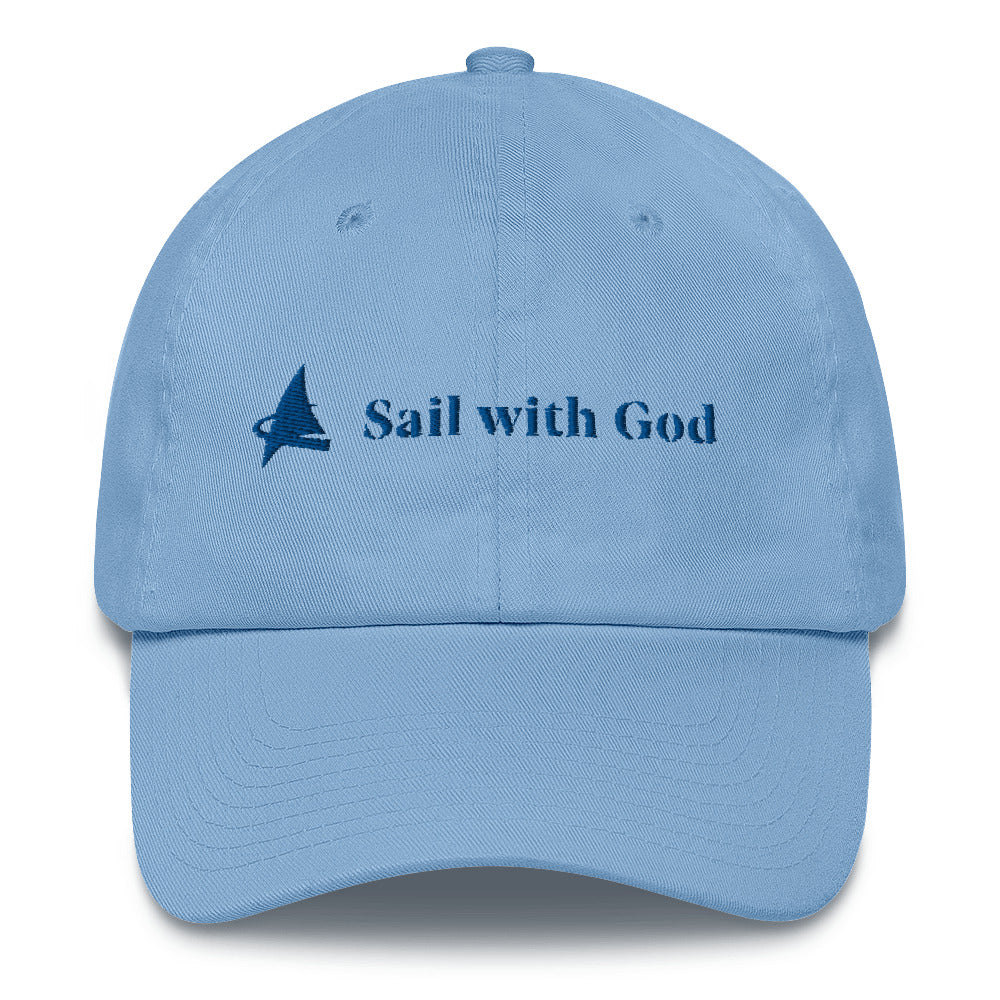 "Sail with God" Cap