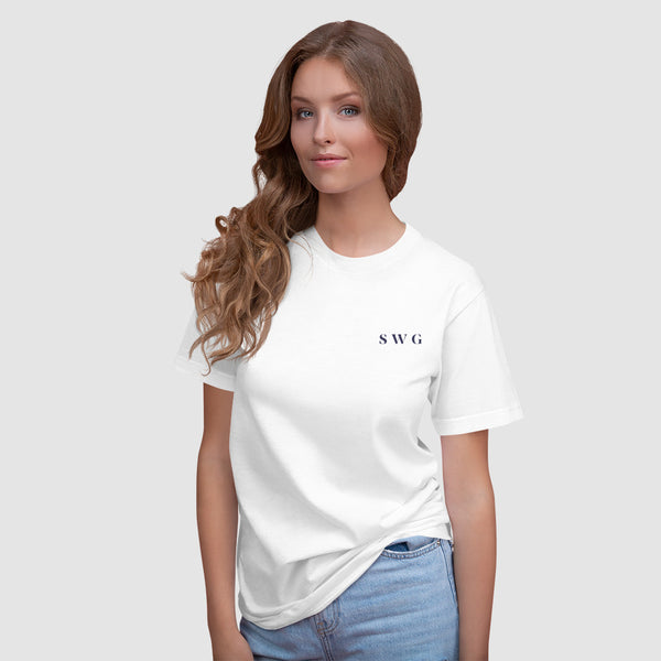 "SWG" Embroidered T-Shirt