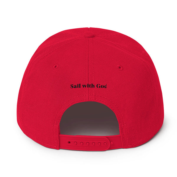 "Sail with God" Snapback Hat