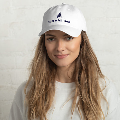 Low Profile "Sail with God" Cap