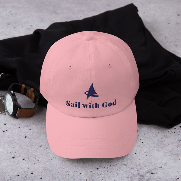 Low Profile "Sail with God" Cap