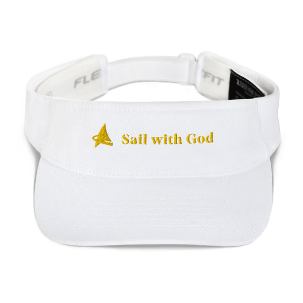 "Sail with God" Visor