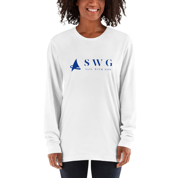 Unisex "SWG/Sail with God" Long Sleeve T-Shirt