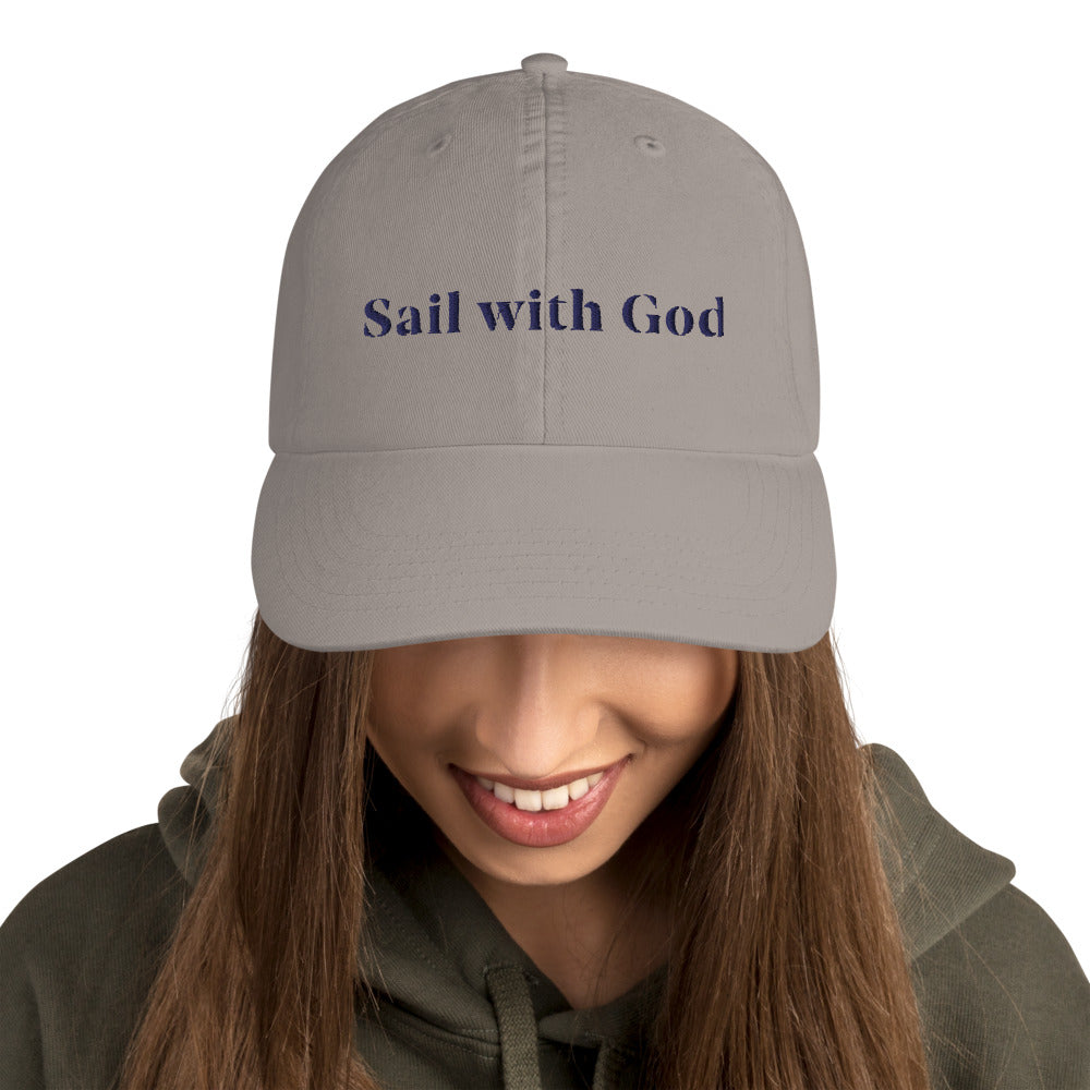 "Sail with God" Champion Cap