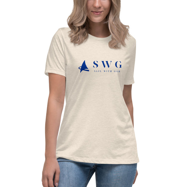 "SWG/Sail with God" Relaxed Fit T-Shirt