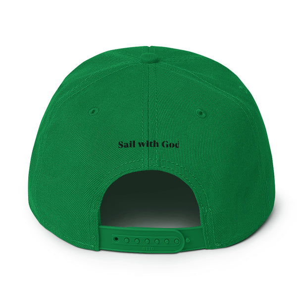 "Sail with God" Snapback Hat