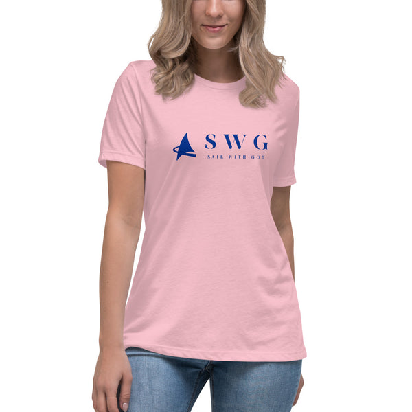 "SWG/Sail with God" Relaxed Fit T-Shirt