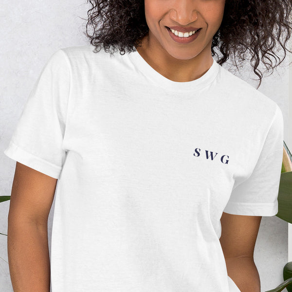 "SWG" Embroidered T-Shirt