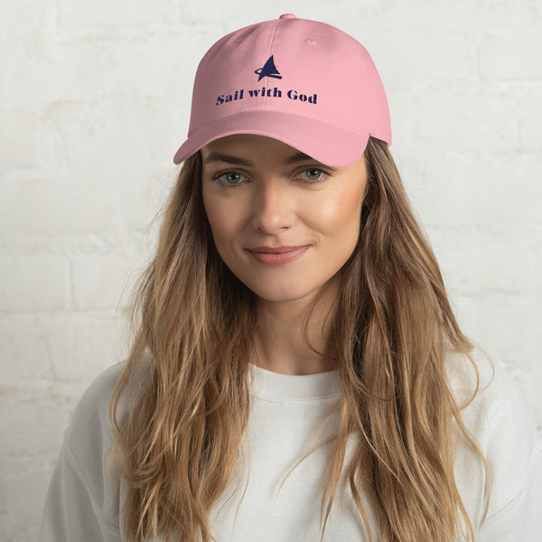 Low Profile "Sail with God" Cap