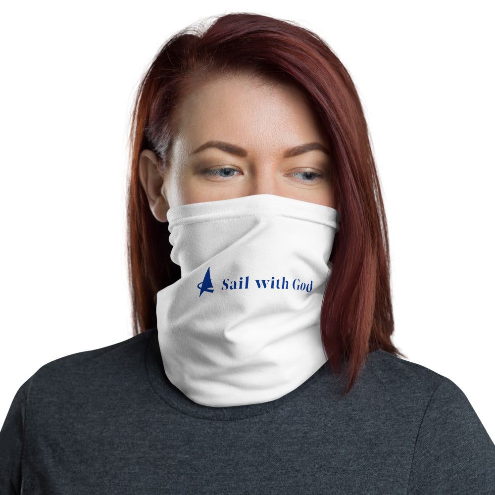 "Sail with God" Neck Gaiter