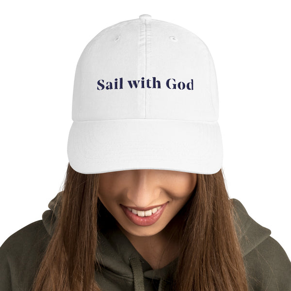 "Sail with God" Champion Cap