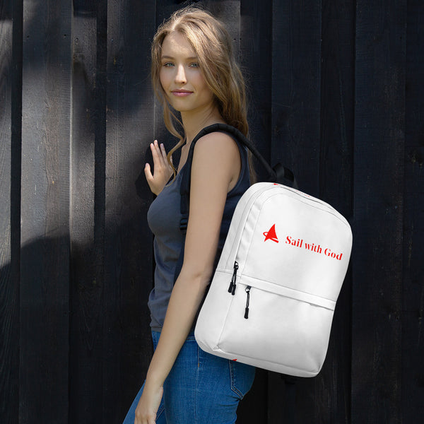 "Sail with God" Backpack