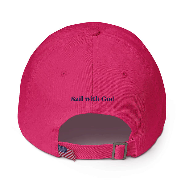 "Sail with God" Cap