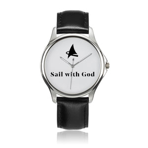 Matthew --- Sail with God (Black, Clear Dial)