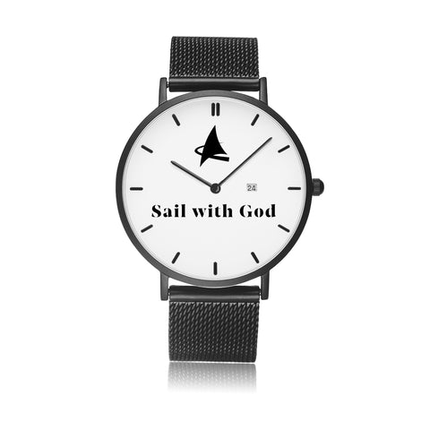 Romans --- Sail with God (Black, Stick Dial)