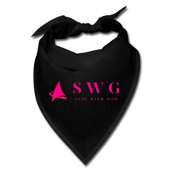 "SWG/Sail with God" Bandana - black