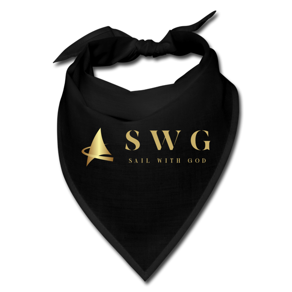 "SWG/Sail with God" Bandana - black